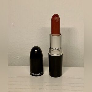 MAC Cosmetics Del rio satin 806 Lipstick Original Full Sz Red Pink *USED